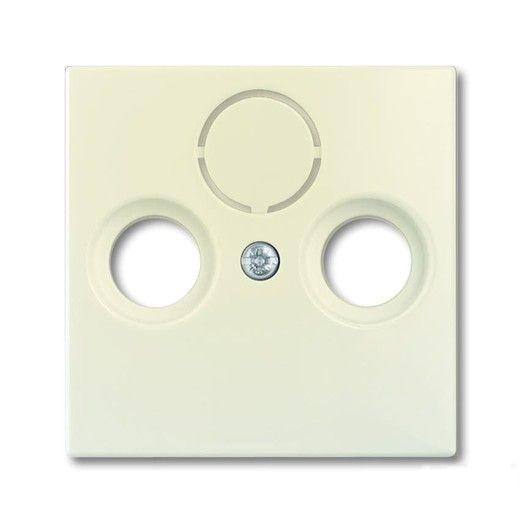  Накладка розетки инф. 1-п Basic-55 сл. кость ABB 2CKA001724A4284 