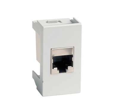  Розетка компьютерная 1-м Viva RJ45 CAT.6 экран. сер. DKC 45168 