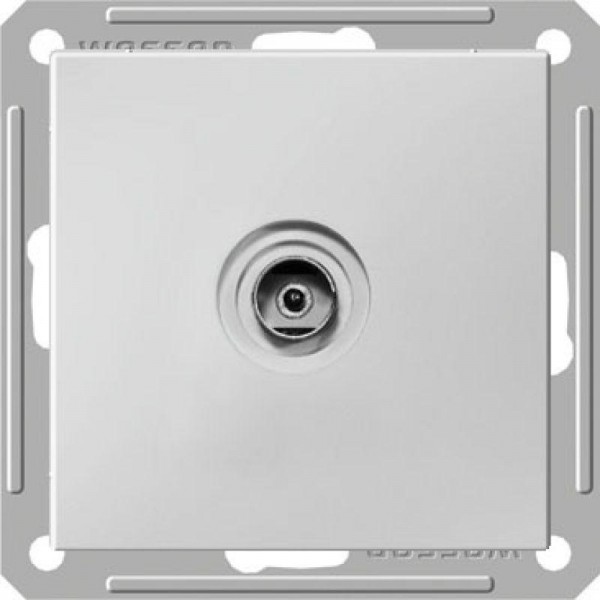 Механизм розетки СП TV W59 16А черн. бархат SchE RTS-151-6-86 