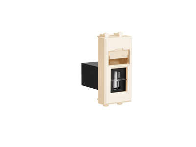  Розетка USB 2.0 1мод. Avanti "Ванильная дымка" модульная тип А-А DKC 4405401 