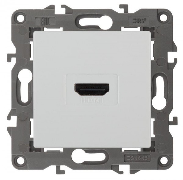  Розетка 14-3114-01 HDMI Elegance бел. ЭРА Б0034332 