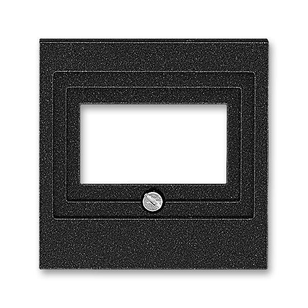  Накладка Levit для розеток USB/HDMI/VGA антрацит ABB 2CHH290040A4063 