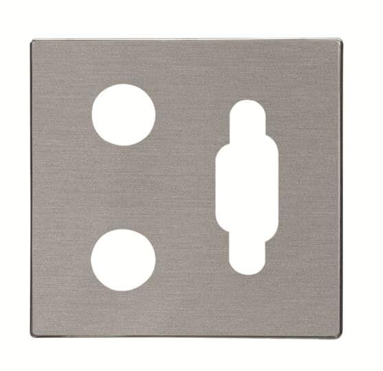  Накладка для механизма VGA+2RCA SKY сталь ABB 2CLA855560A1401 