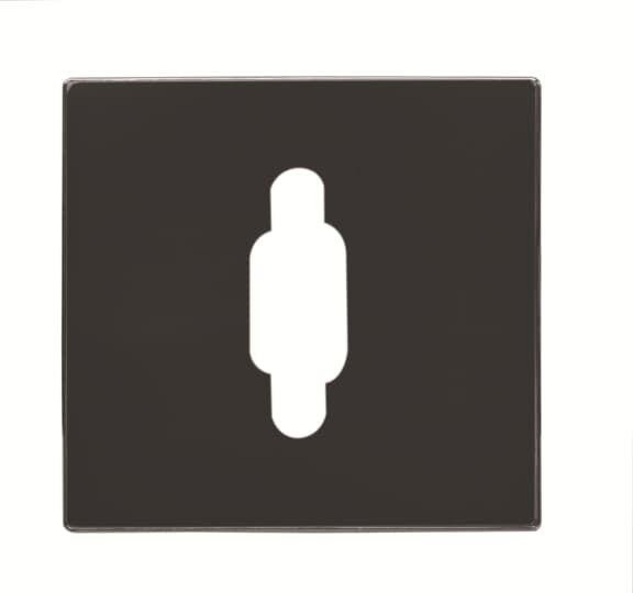  Накладка для механизма VGA SKY черн. бархат ABB 2CLA855550A1501 