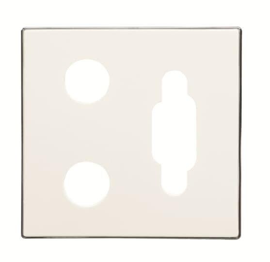  Накладка для механизма VGA+2RCA SKY бел. ABB 2CLA855560A1101 