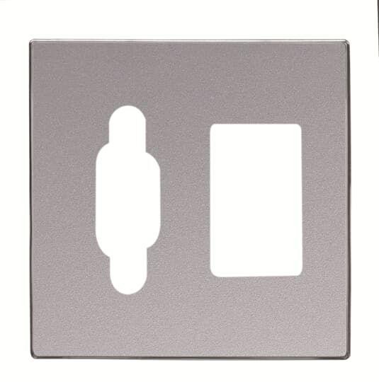  Накладка для механизма VGA+mj3.5мм SKY AgAl ABB 2CLA855540A1301 