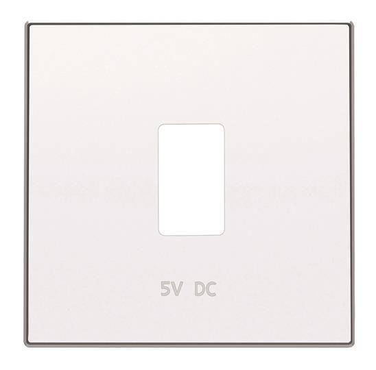  Накладка для механизма USB зарядного устройства SKY альп. бел. ABB 2CLA858520A1101 