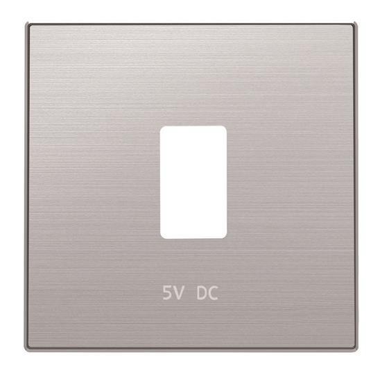  Накладка для механизма USB зарядного устройства SKY нержавеющая сталь ABB 2CLA858520A1401 