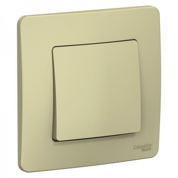  Выключатель 1-кл. СП Blanca 10А IP20 (сх. 1) 250В беж. SchE BLNVS010107 