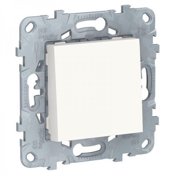  Механизм выключателя 1-кл. 2мод. СП Unica New IP21 (сх. 1) 250В 10AX бел. SchE NU520118 