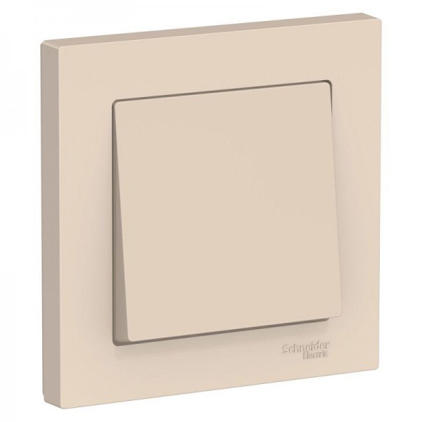  Выключатель 1-кл. СП AtlasDesign 10А IP20 (сх. 1) 10AX в сборе беж. SchE ATN000212 