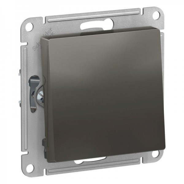  Механизм переключателя 1-кл. СП AtlasDesign 10А IP20 (сх. 6) 10AX сталь SchE ATN000961 