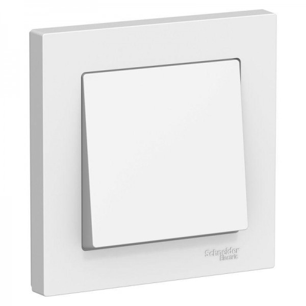  Выключатель 1-кл. СП AtlasDesign 10А IP20 (сх. 1) 10AX в сборе бел. SchE ATN000112 