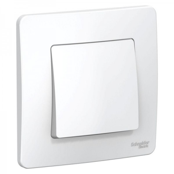  Выключатель 1-кл. СП Blanca 6А IP20 (сх. 1) 250В бел. SchE BLNVS006101 