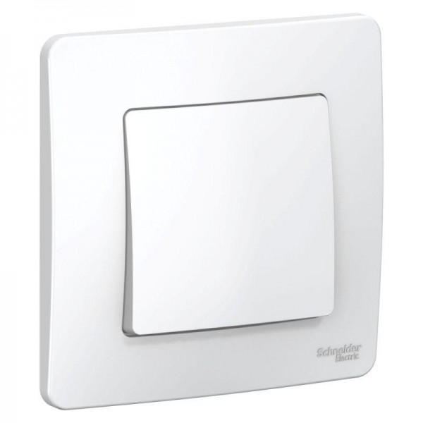  Выключатель 1-кл. СП Blanca 10А IP20 (сх. 1) 250В бел. SchE BLNVS010101 