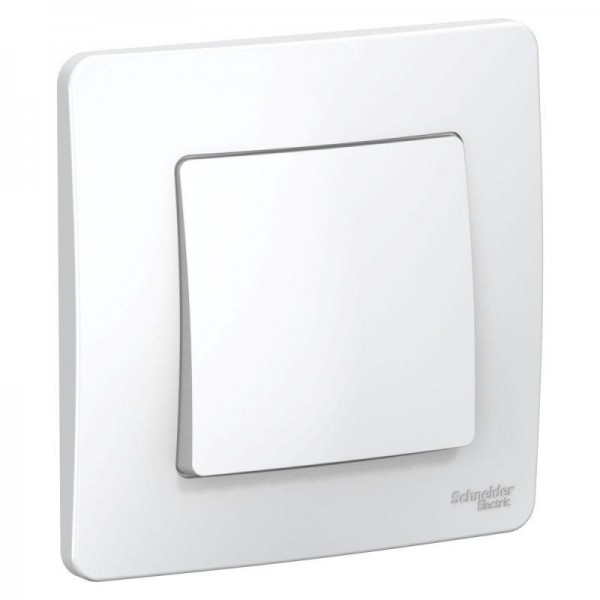  Переключатель 1-кл. СП Blanca 10А IP20 (сх. 6) 250В бел. SchE BLNVS010601 
