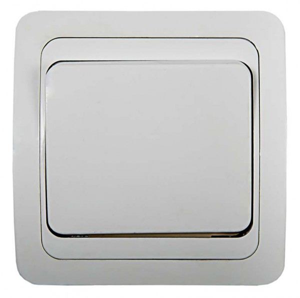  Выключатель 1-кл. СП Classico 10А IP20 2021 бел. ASD / IN HOME 4680005959846 