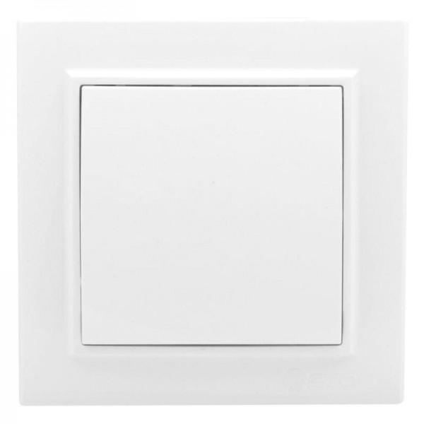  Выключатель 1-кл. СП Минск 10А IP20 бел. Basic EKF ERV10-021-10 