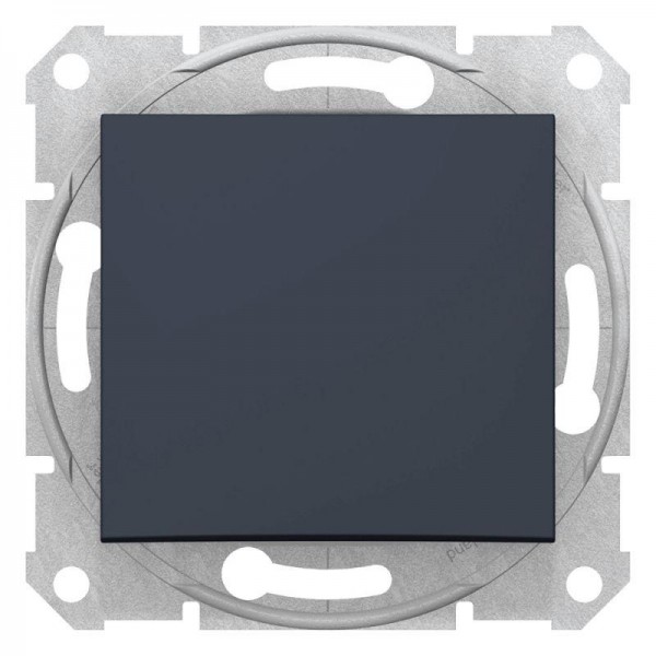  Механизм выключателя 1-кл. СП Sedna 10А IP20 (сх. 1) 250В графит SchE SDN0100170 
