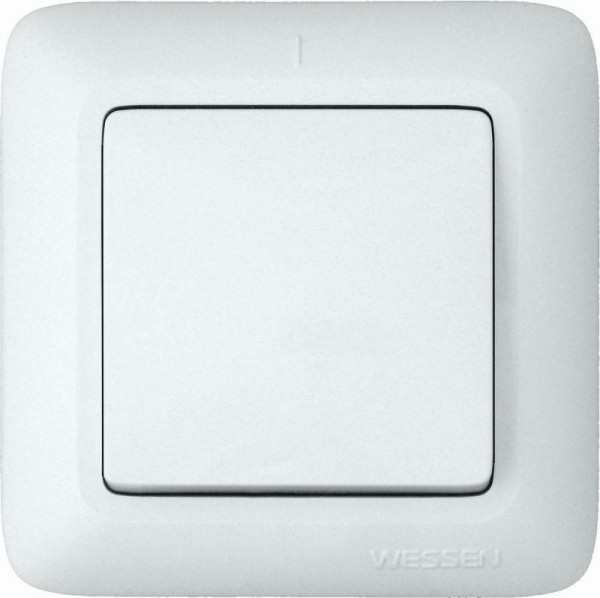  Выключатель 1-кл. СП Прима 6А IP20 бел. (розн. упак.) SchE S16-057-BI 