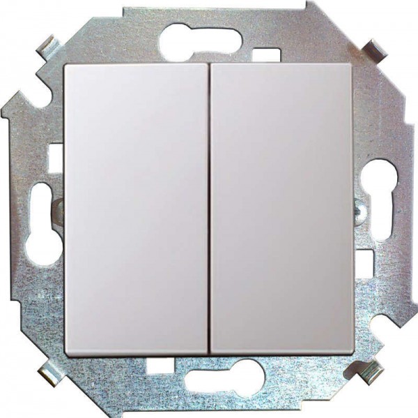  Механизм выключателя 2-кл. СП Simon 15 16А IP20 винт. зажим бел. Simon 1591398-030 