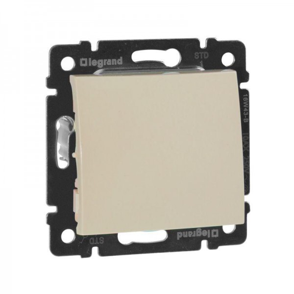  Механизм выключателя 1-кл. СП Valena 10А IP31 250В сл. кость Leg 774301 