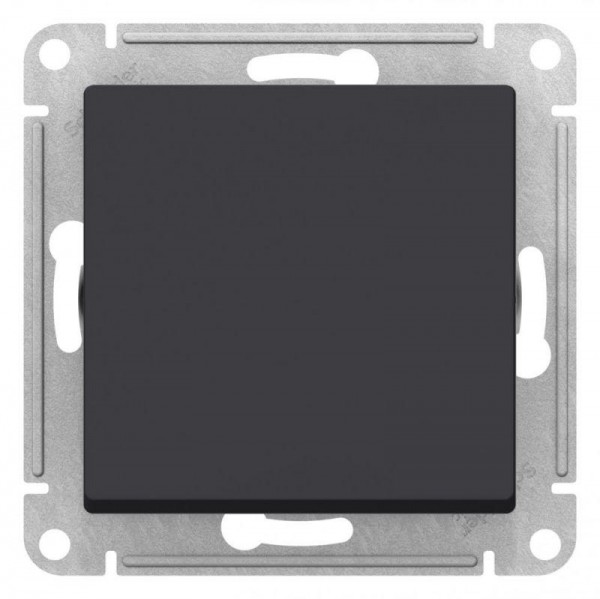  Механизм переключателя 1-кл. СП AtlasDesign Aqua 10А IP44 (сх. 6) 10AX карбон SchE ATN441061 