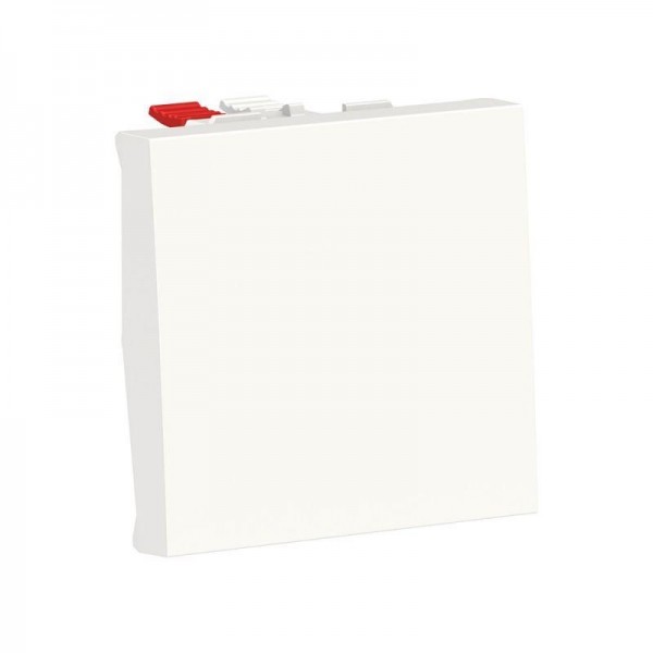  Переключатель 1-кл. 2мод. СП Unica Modular IP21 (сх. 6) 250В 10AX бел. SchE NU320318 
