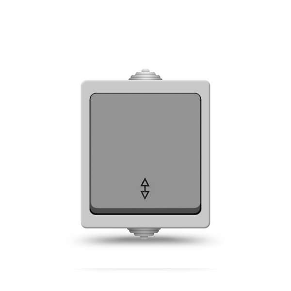  Выключатель проходной 1-кл. Аллегро IP54 сер. UNIVersal 1276 