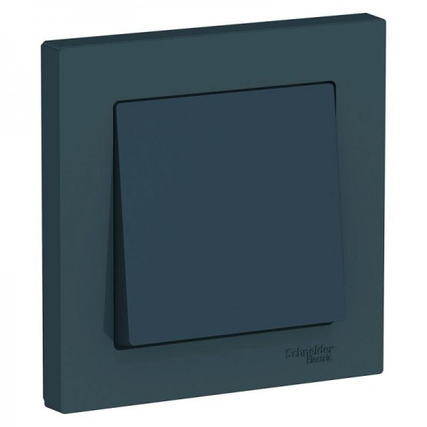  Выключатель 1-кл. СП AtlasDesign 10А IP20 (сх. 1) 10AX в сборе изумруд SchE ATN000812 