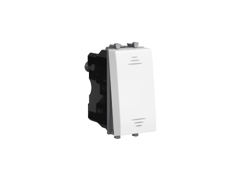  Переключатель модульный 1-кл. 1мод. Avanti "Белое облако" 16А IP20 бел. DKC 4400111 