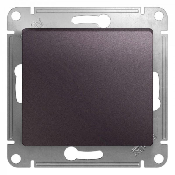  Механизм кнопки нажимного 1-кл. СП Glossa 10А IP20 (сх. 1) 10AX сиренев. туман SchE GSL001415 