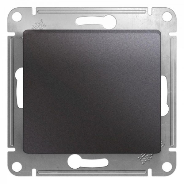  Механизм переключателя перекрестного 1-кл. СП Glossa 10А IP20 (сх. 7) 10AX графит SchE GSL001371 