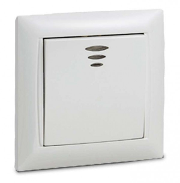  Выключатель 1-кл. СП Valenzo 10А IP20 6121 с подсветкой бел. ASD / IN HOME 4690612006307 
