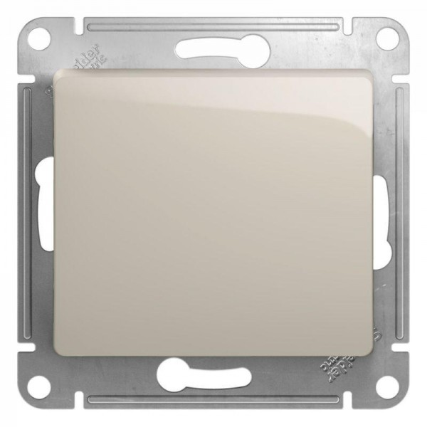  Механизм переключателя перекрестного 1-кл. СП Glossa 10А IP20 (сх. 7) 10AX молочн. SchE GSL000971 