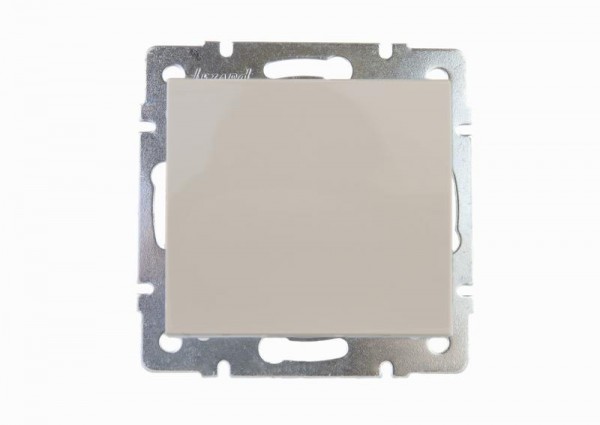  Механизм выключателя 1-кл. СП Рейн IP20 крем. LEZARD 703-0388-100 