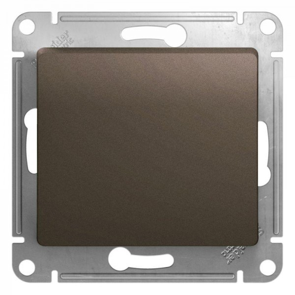  Механизм переключателя перекрестного 1-кл. СП Glossa 10А IP20 (сх. 7) 10AX шоколад. SchE GSL000871 