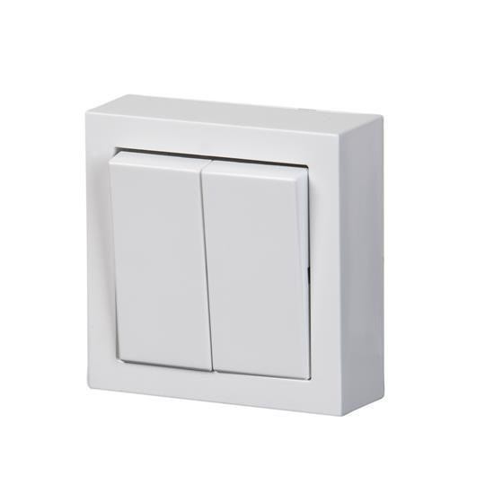  Переключатель 2-кл. ОП Impressivo 16А IP20 бел. ABB 2TKA00001843 