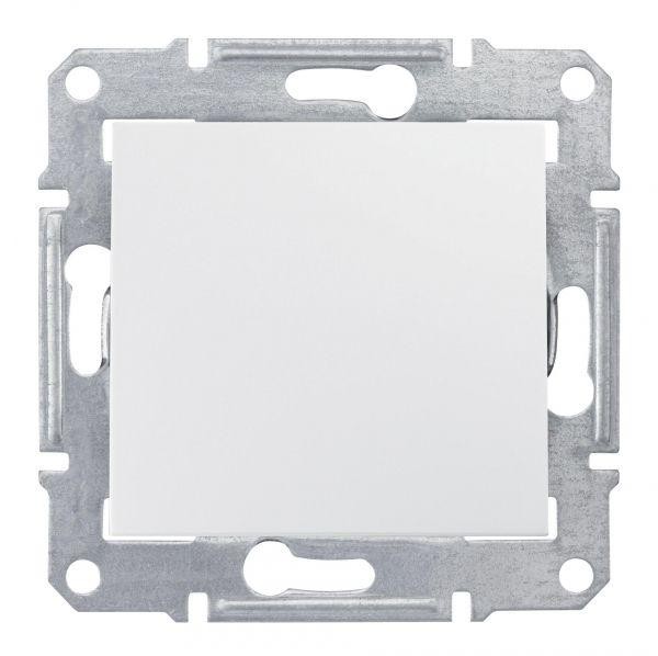  Механизм выключателя 1-кл. 2п СП Sedna 10А IP20 (сх. 2) 250В бел. SchE SDN0200121 