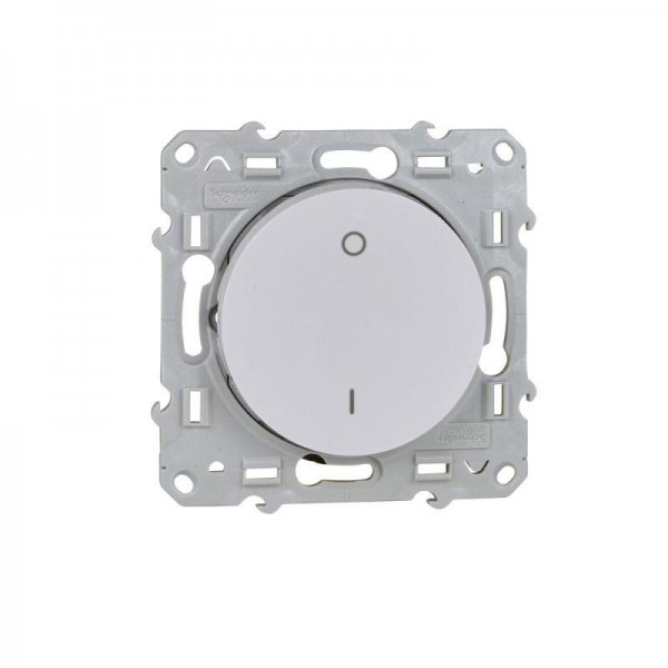  Выключатель 1-кл. 2п 1мод. СП Odace 16А IP21 (сх. 2) бел. SchE S52R262 