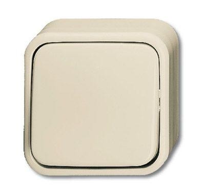  Переключатель проходной 1-кл. ОП Busch-Duro 2000 AP 10А IP44 сл. кость ABB 2CKA001042A0647 