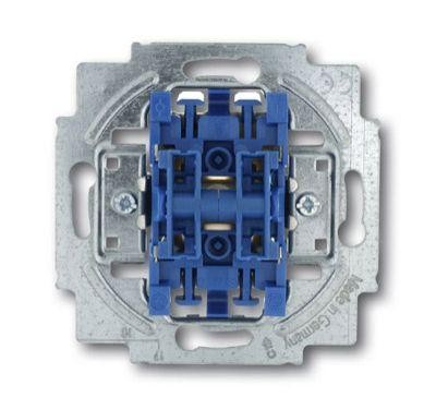  Механизм выключателя 2-кл. 1п СП 10А IP20 250В с подсветкой син. ABB 2CKA001012A1135 