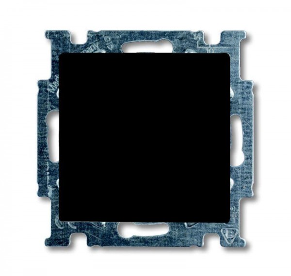  Механизм переключателя перекрестного 1-кл. 1п СП Basic 55 10А IP20 (сх. 7) с клавишей chateau-black ABB 2CKA001012A2182 