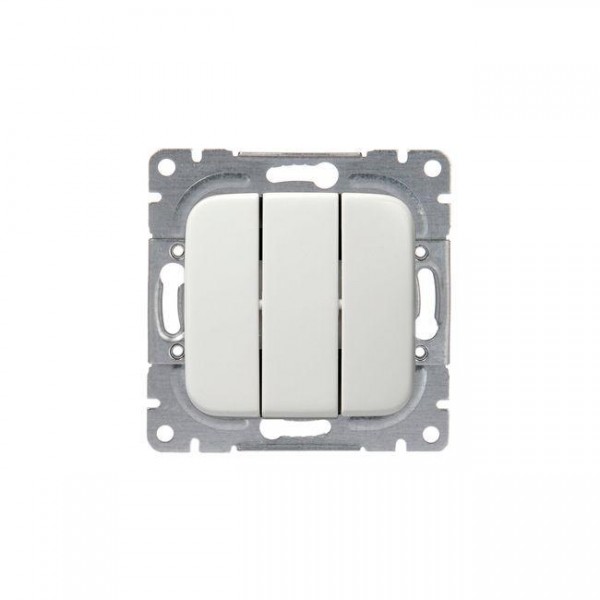  Выключатель 3-кл. 1п СП Jussi 16А IP20 230В бел. ABB 2TKA000149G1 