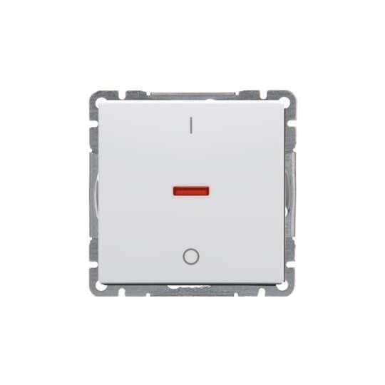  Выключатель 1-кл. 2п СП Impressivo 16А IP20 бел. ABB 2TKA00000407 