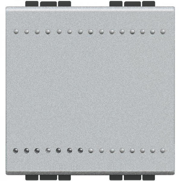  Выключатель 1-кл. 2мод. СП LivingLight 16А IP20 винт. клеммы алюм. Leg BTC NT4001M2N 
