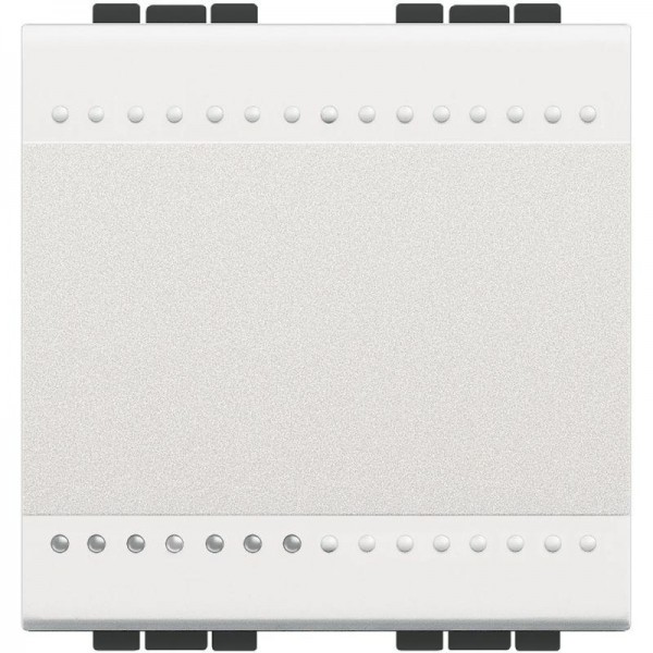  Выключатель 1-кл. 2мод. СП LivingLight 16А IP20 авт. клеммы бел. Leg BTC N4001M2A 