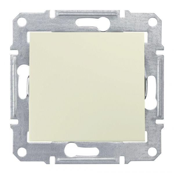  Механизм переключателя перекрестного 1-кл. СП Sedna 10А IP44 (сх. 7) 250В беж. SchE SDN0500347 