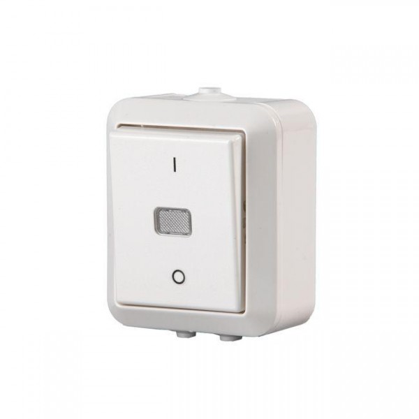  Выключатель 1-кл. 2п ОП Jussi 16А IP44 230В бел. ABB 2TKA000138G1 