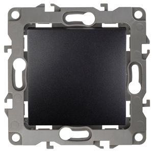  Механизм переключателя 1-кл. СП Эра12 10А IP20 12-1103-05 250В 10AX антрацит Эра Б0014643 